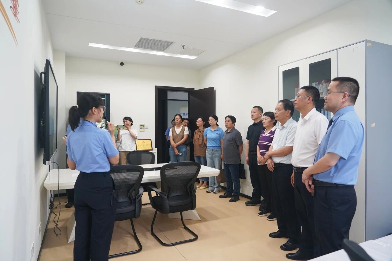 淮安市清江浦区政协到蜀山区院调研
